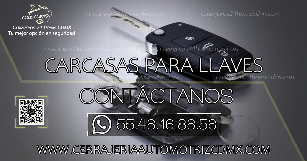 CARCASA PARA LLAVE DE AUTO